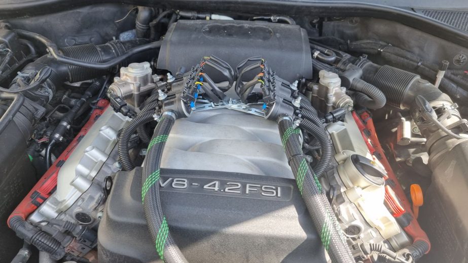 Υγραέριο σε Audi Q7 2009 V8 - κινητήρας