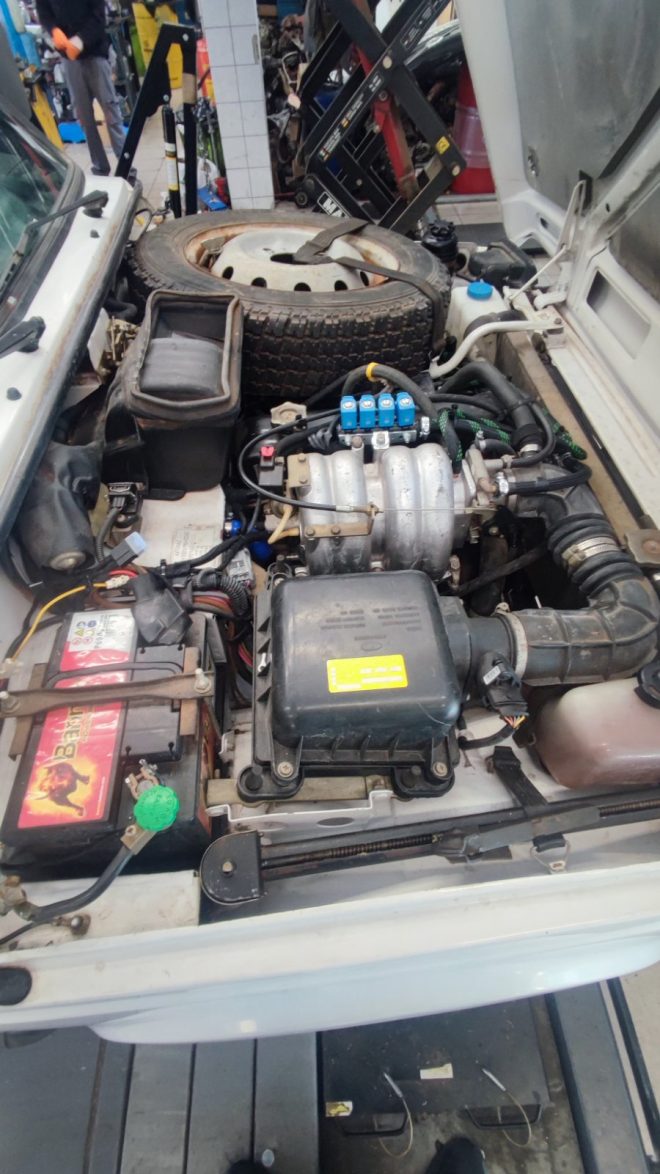 Υγραέριο σε Lada Niva κινητήρας